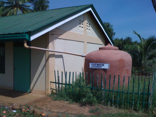 rainwater recuperation system